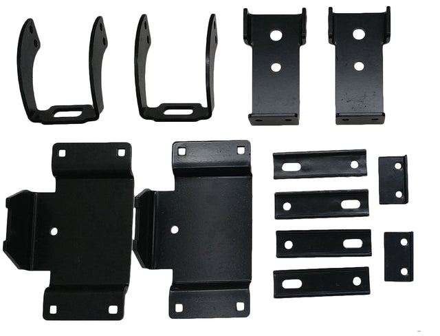 TORQUE Bracket Set for Air Suspension Kit Ride-Rite 2407 - AFTERMARKETUS Torque Air Helper Kit Brackets