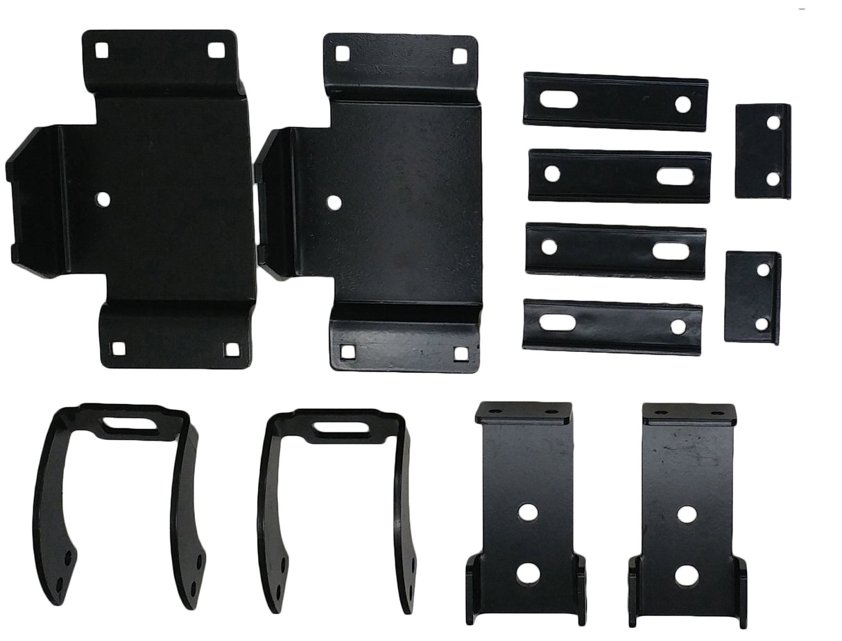 TORQUE Bracket Set for Air Suspension Kit Ride-Rite 2407 - AFTERMARKETUS Torque Air Helper Kit Brackets