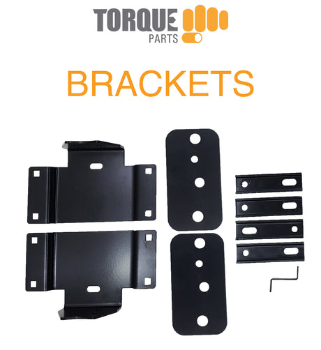 TORQUE Bracket Set for Ride Rite 2445 - AFTERMARKETUS Torque Air Helper Kit Brackets