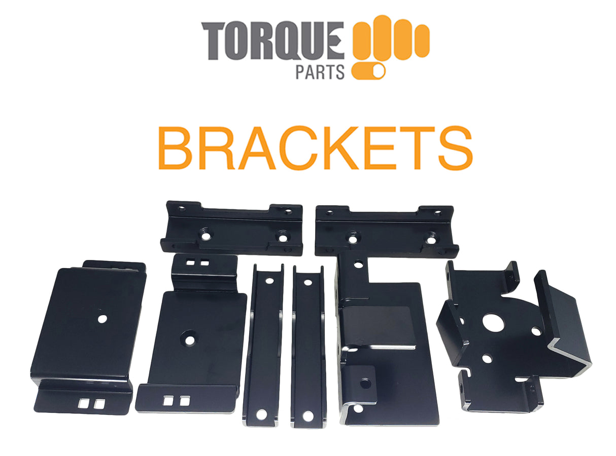 Bracket Set for Air Helper Suspension Kit Ride-Rite 2598 - AFTERMARKETUS Torque Air Helper Kit Brackets