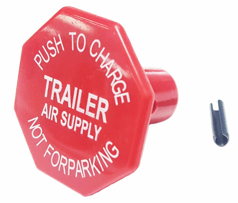 TORQUE Red PP-7 Trailer Air Supply Push-Pull Knob