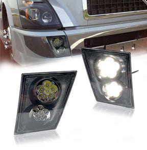 LED Fog Light for 2003 - 2017 Volvo VNL VN Semi Trucks | Replacement Volvo 2073749 2073746 | Pair Aftermarketus Fog Lights