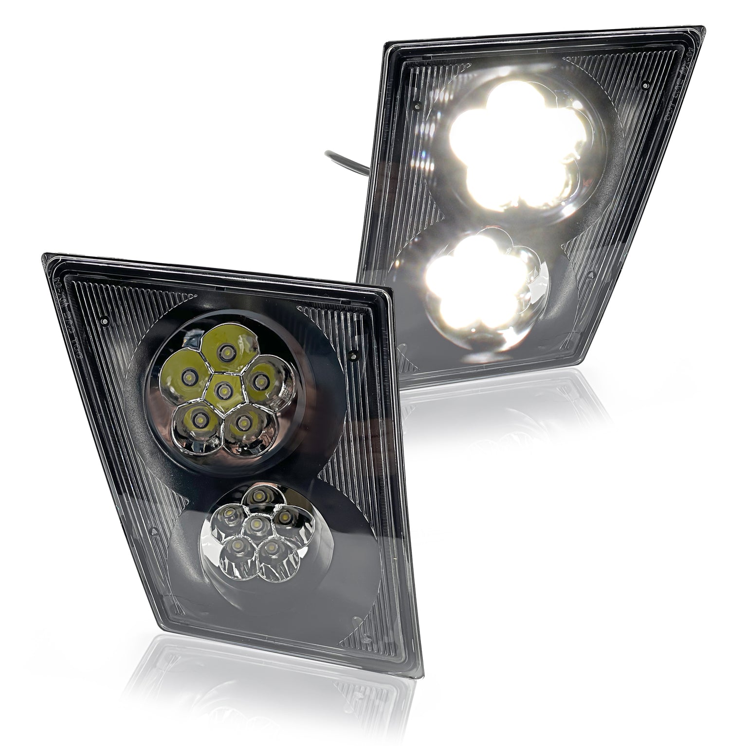 LED Fog Light for 2003 - 2017 Volvo VNL VN Semi Trucks | Replacement Volvo 2073749 2073746 | Pair Aftermarketus Fog Lights