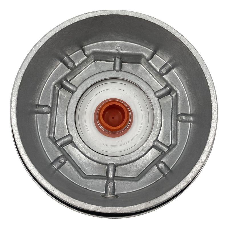 340-4075 Aluminum Screw-on Hub Cap for Trailer Axle Stemco