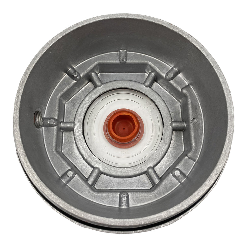 TORQUE 343-4075 Aluminum Screw-on Hub Cap for Trailer Axle