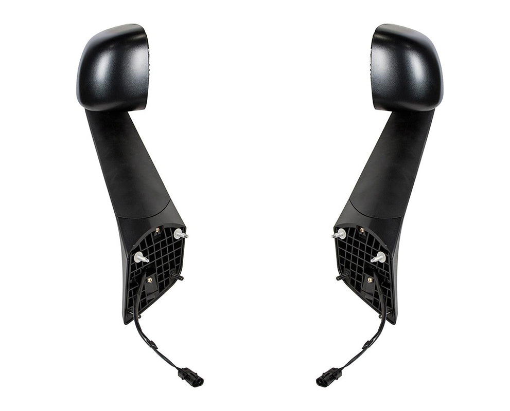 Hood Side Mirror for 2018-2024 Freightliner Cascadia | Replacement A2273566000 A2273566001 | Pair Aftermarketus Mirrors and Covers