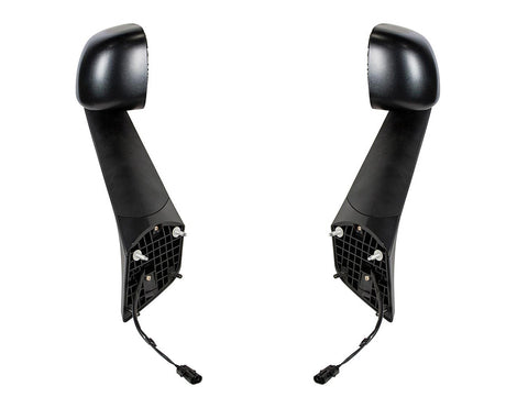 Hood Side Mirror for 2018-2024 Freightliner Cascadia | Replacement A2273566000 A2273566001 | Pair Aftermarketus Mirrors and Covers