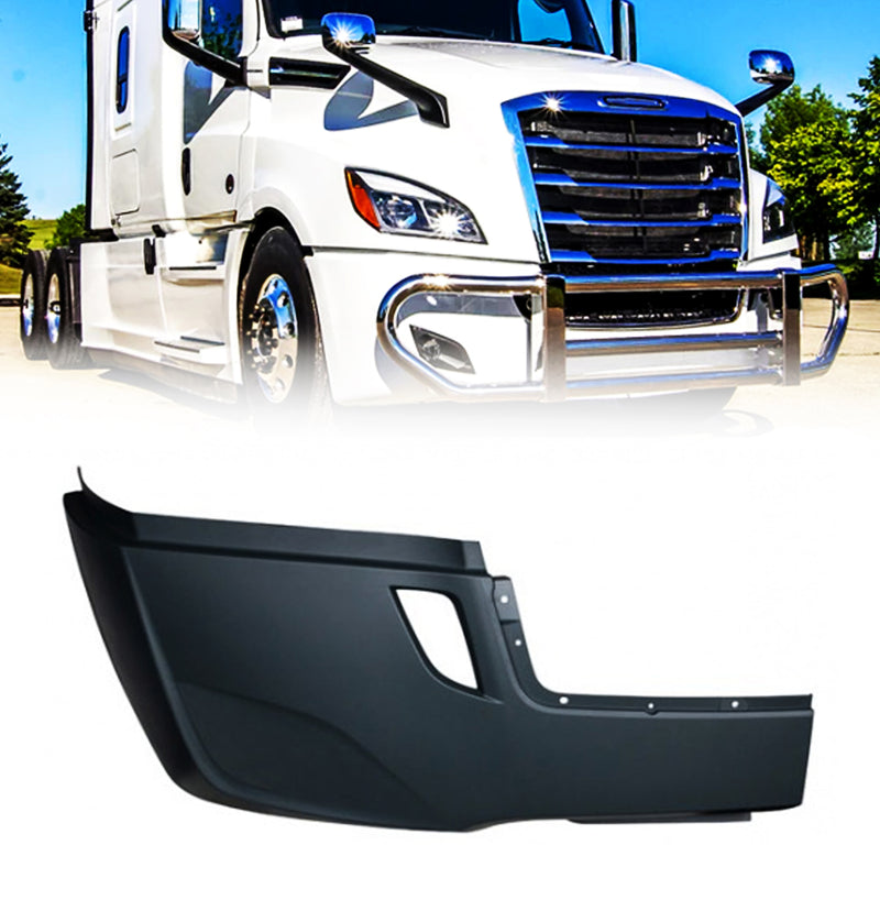 2018+ Cascadia Bumper with Fog Light Hole Right Side