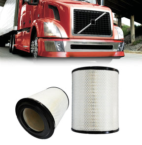 Engine Air Filter for Volvo Semi Trucks | Replacement Volvo 8076195 Napa 6772 Fram CA8598 Aftermarketus Air Filters