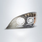 Left Side Full LED Blackout Headlight for 2018+ Freightliner