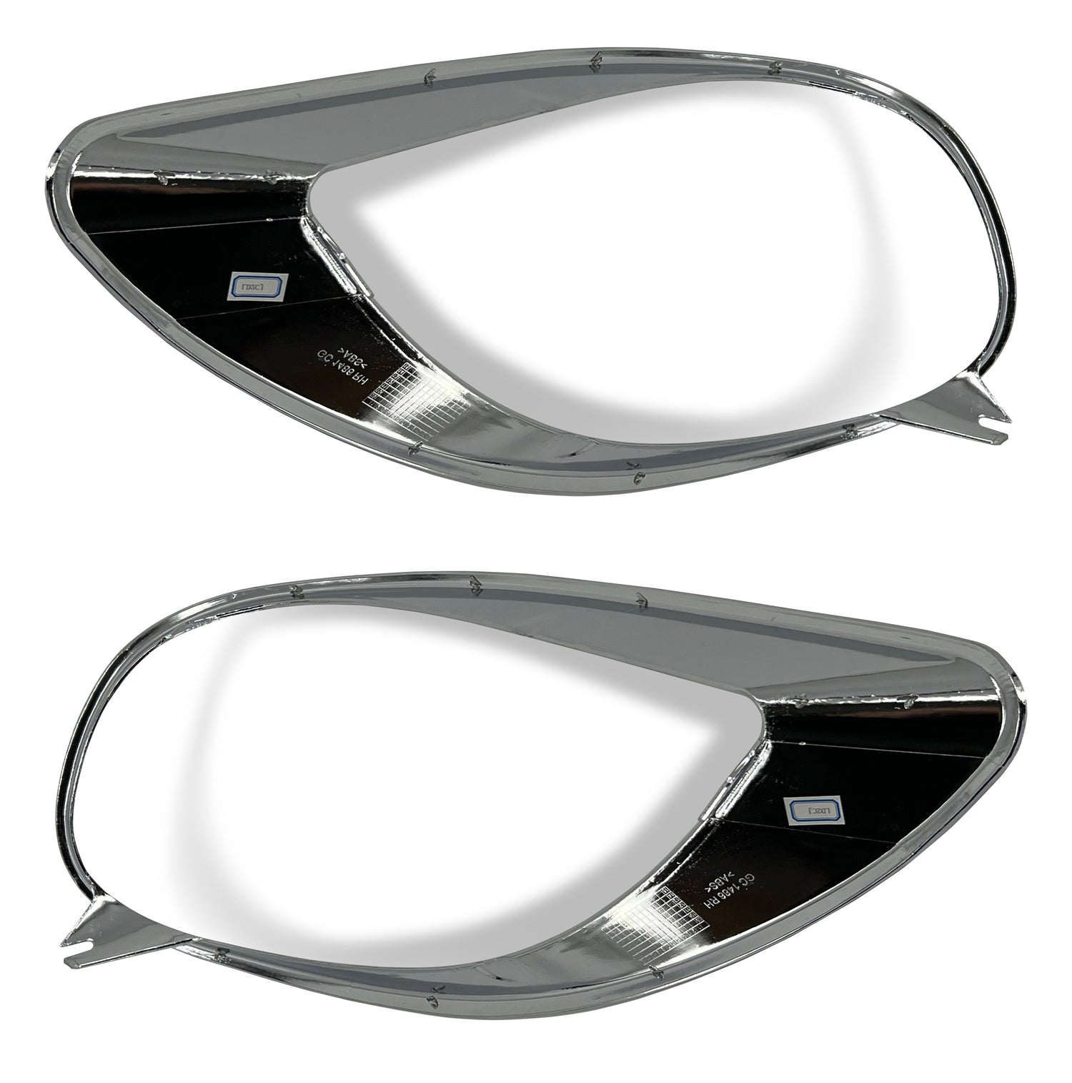 Headlight Bezel for 2001-2022 Freightliner Columbia Semi Trucks | Replacement Freightliner 04-32242-003 04-32242-002 | Chrome Aftermarketus Headlights