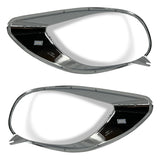 Headlight Bezel for 2001-2022 Freightliner Columbia Semi Trucks | Replacement Freightliner 04-32242-003 04-32242-002 | Chrome Aftermarketus Headlights