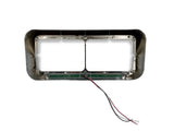 Chrome Headlight Bezel w/ LED Strip for Kenworth & Peterbilt - AFTERMARKETUS Torque Headlights