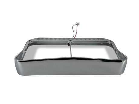 Chrome Headlight Bezel w/ LED Strip for Kenworth & Peterbilt - AFTERMARKETUS Torque Headlights