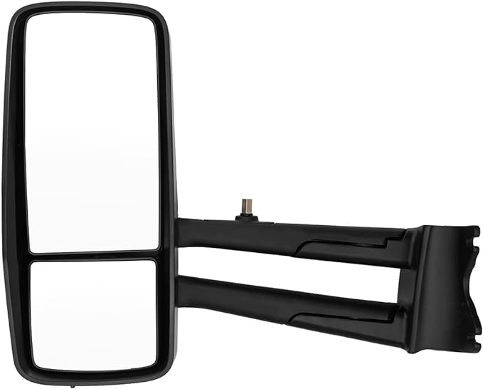 Door Side Mirror Replacement for 2014-2021 Kenworth T680 T880 W990 | Chrome | Heated | Pair Aftermarketus Mirrors and Covers