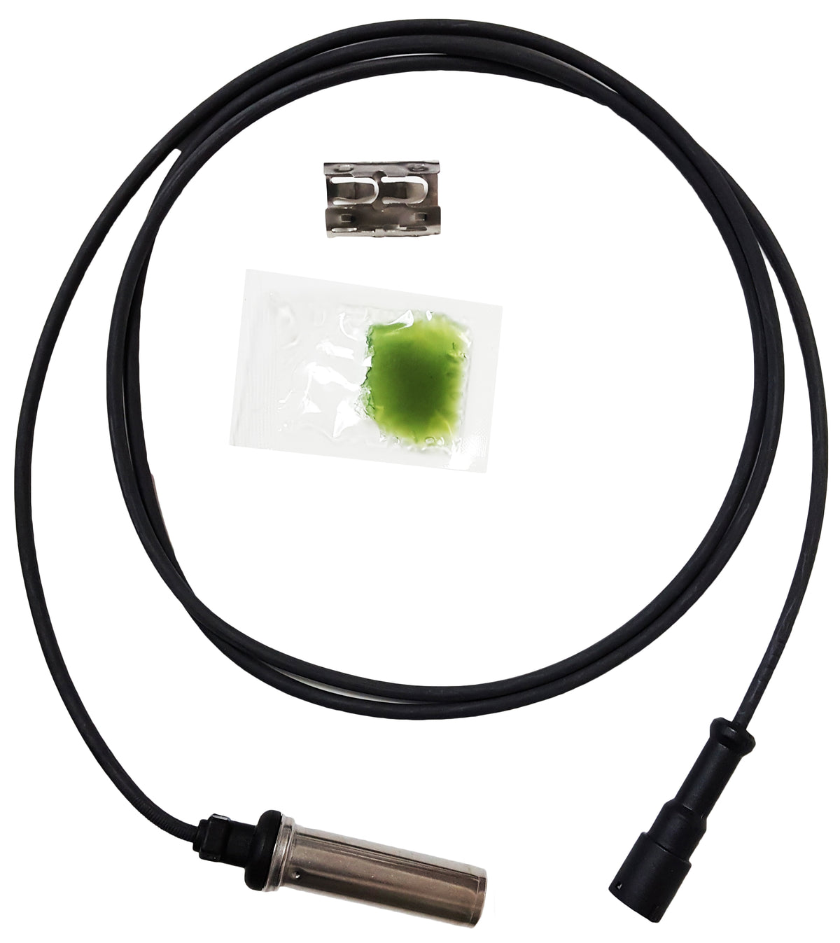 Meritor R955458 Heavy Duty ABS Wheel Speed Sensor 5.6 ft Straight | Replacement for Me ...