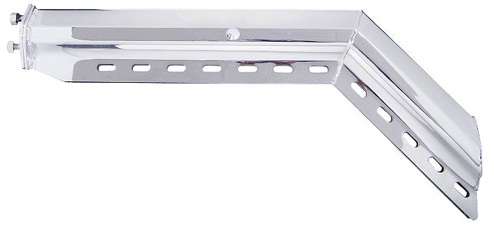 Stainless Steel Mud Flap Hanger 30" 45 Degree Angled Pair