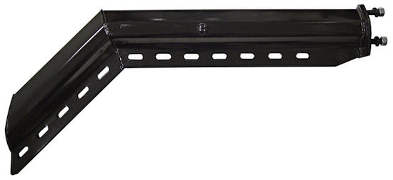 TORQUE Black Mud Flap Hanger 30 Inch 45 Degree Angled Pair - AFTERMARKETUS Torque Mud Flap Hangers