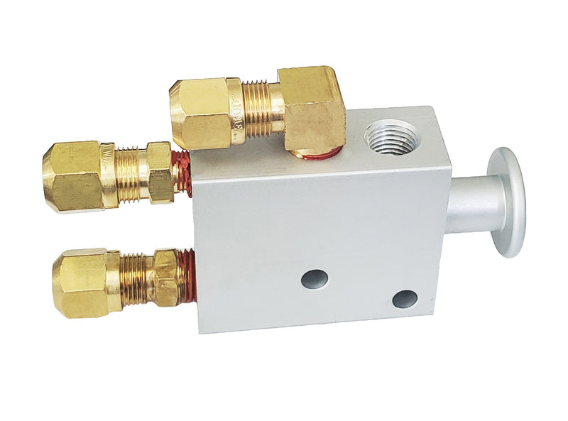 TORQUE Quik-Draw 3-Way Auto Reset Valve with Fittings